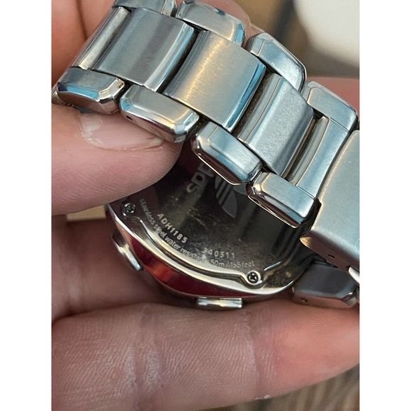 Adidas Watch Mens‎ ADH1185stainless 50m water resistant NICE - Picture 1 of 10